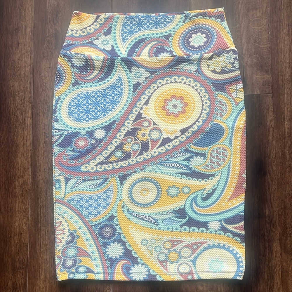 Gorgeous Paisley Print Skirt